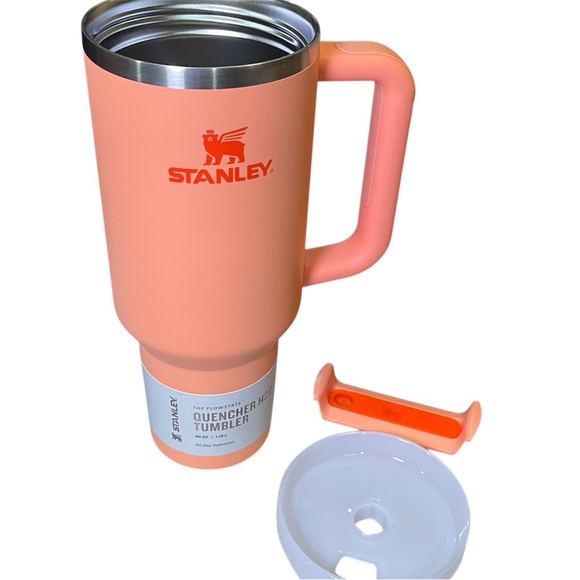 Stanley 40 oz. Quencher H2.0 FlowState Tumbler - Nectarine (Peachy) • NEW • - Picture 6 of 9
